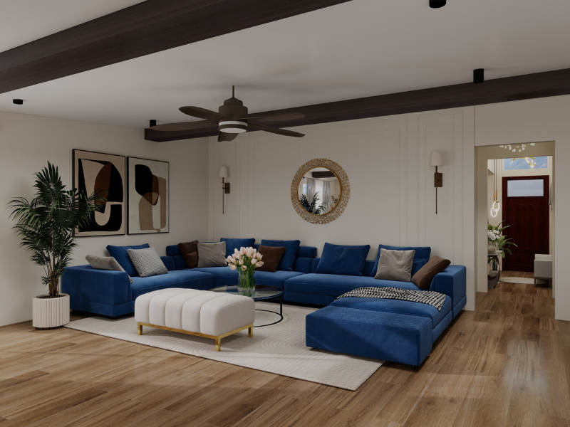 Modern Buy Out Plan Living room 